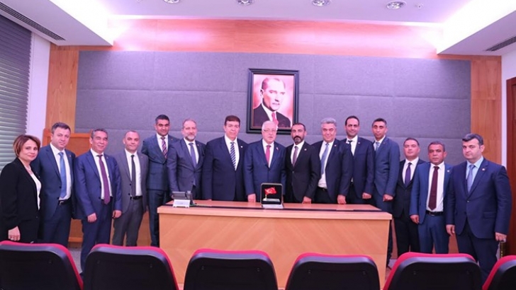 GTO YÖNETİM KURULU VE MECLİS BAŞKANLIK DİVANI GAZİANTEP MİLLETVEKİLLERİNİ ZİYARET ETTİ