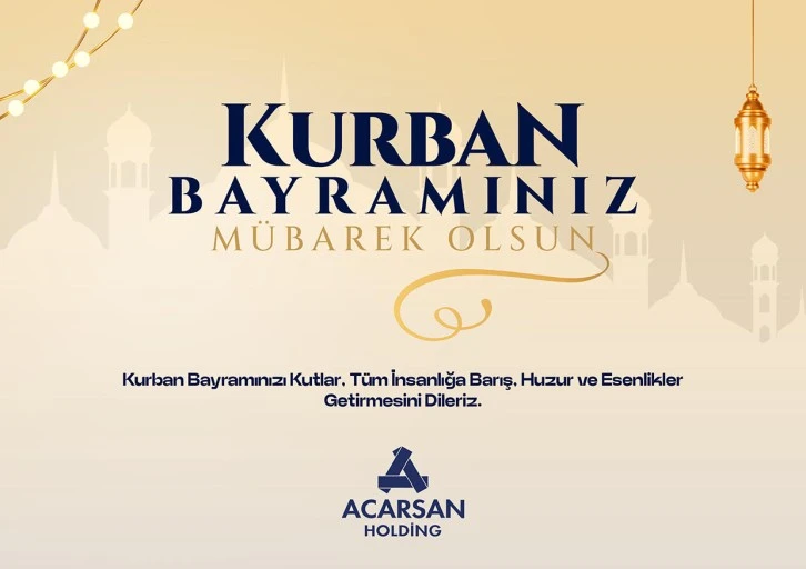 ACARSAN Kurban Bayramı mesajı