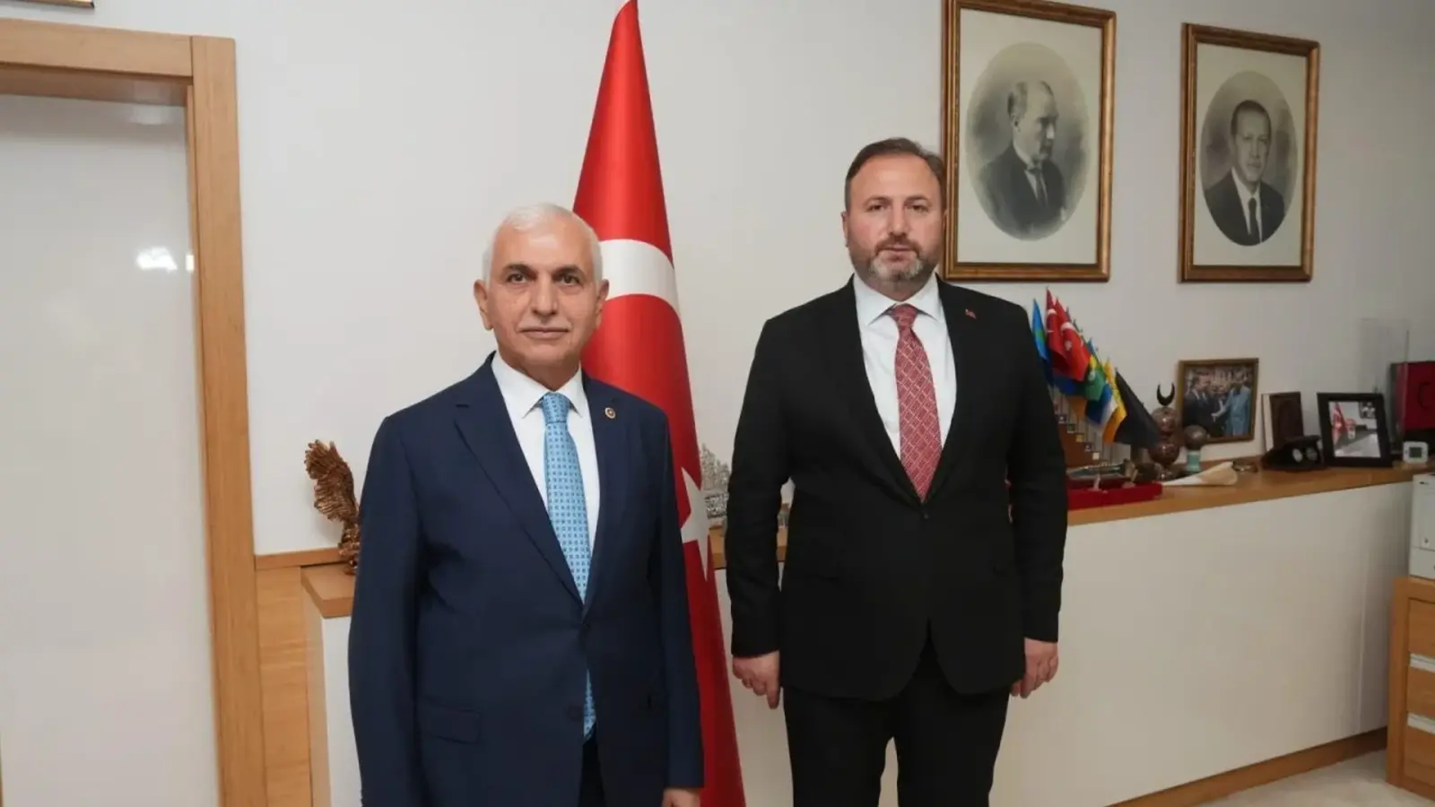 Milletvekili Gül, DHMİ Genel Müdürü Çakmak’la Görüştü