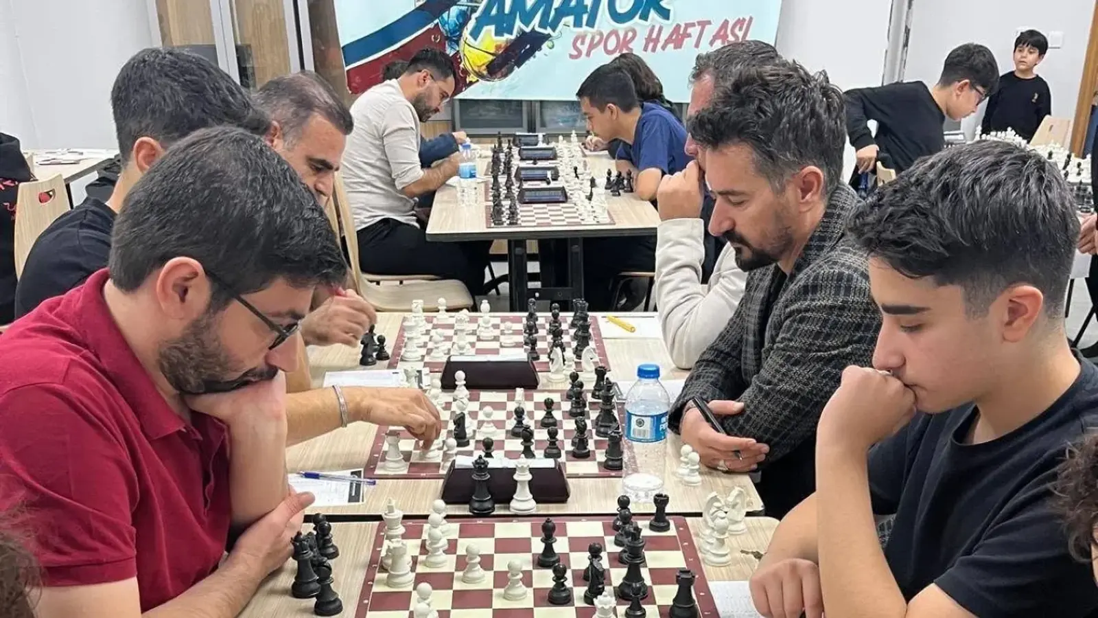 Siirt'te Amatör Spor Haftası’nda Satranç Heyecanı