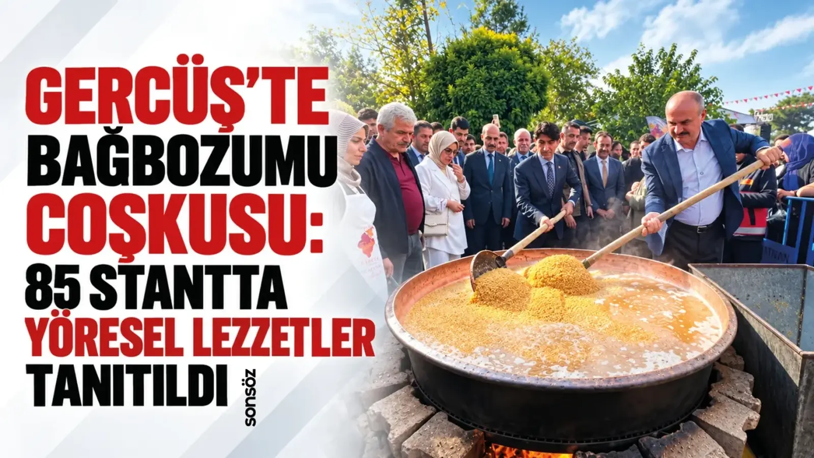 Gercüş’te bağbozumu coşkusu: 85 stantta yöresel lezzetler tanıtıldı