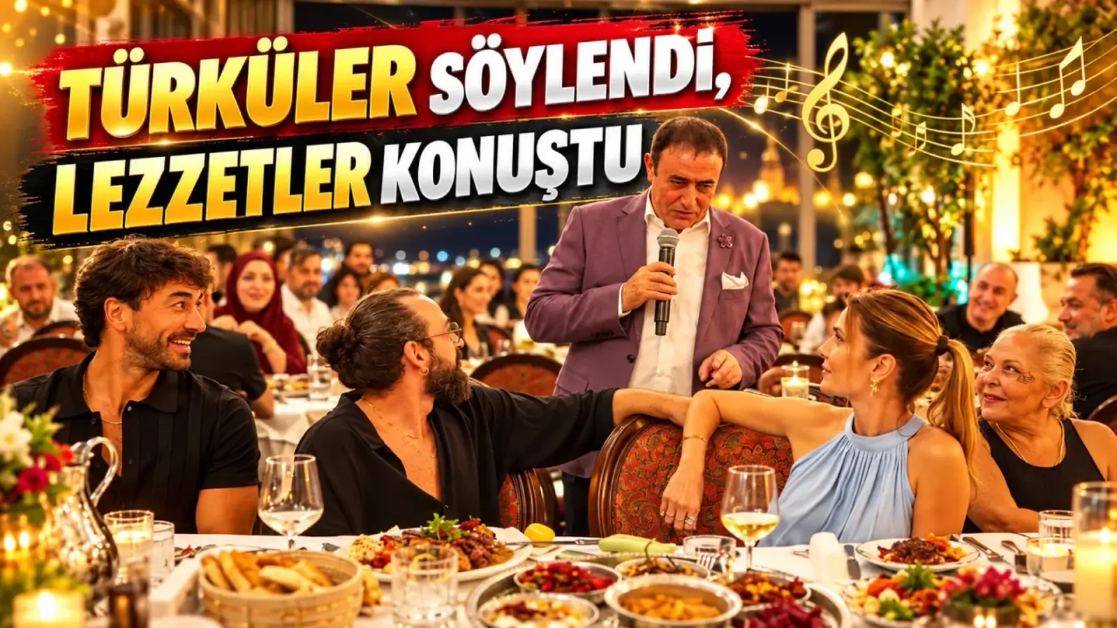 Türküler söylendi, lezzetler konuştu