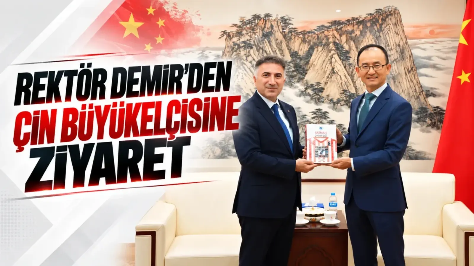 Rektör Demir’den Çin büyükelçisine ziyaret