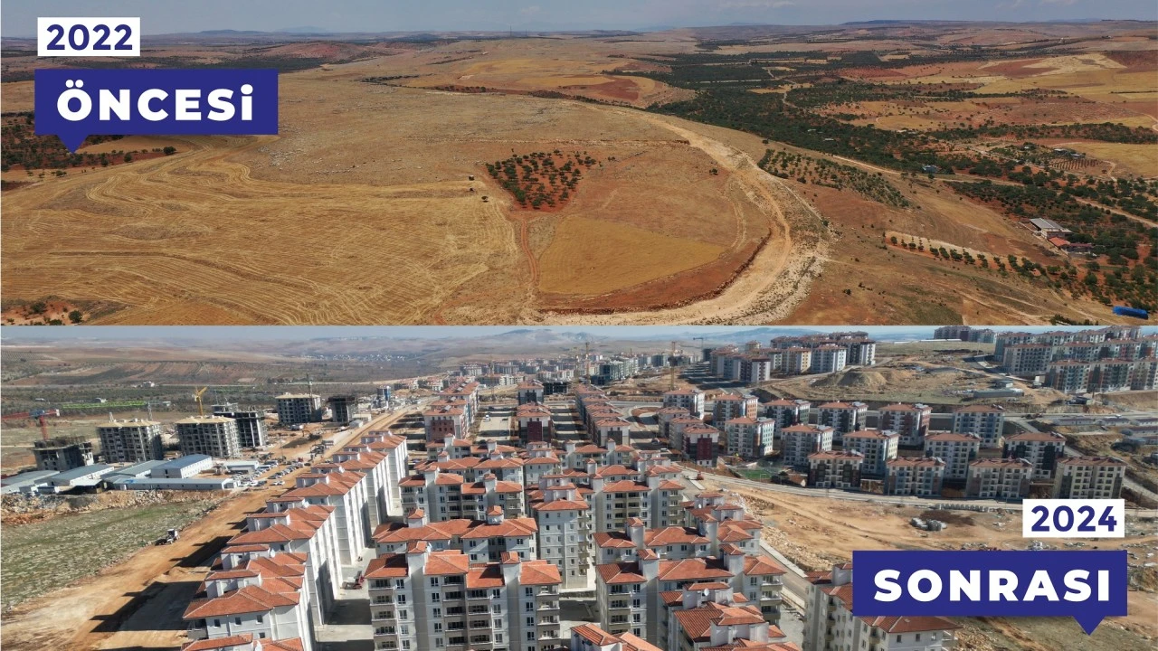 GAZİANTEP’İN YENİ UYDU KENTİ