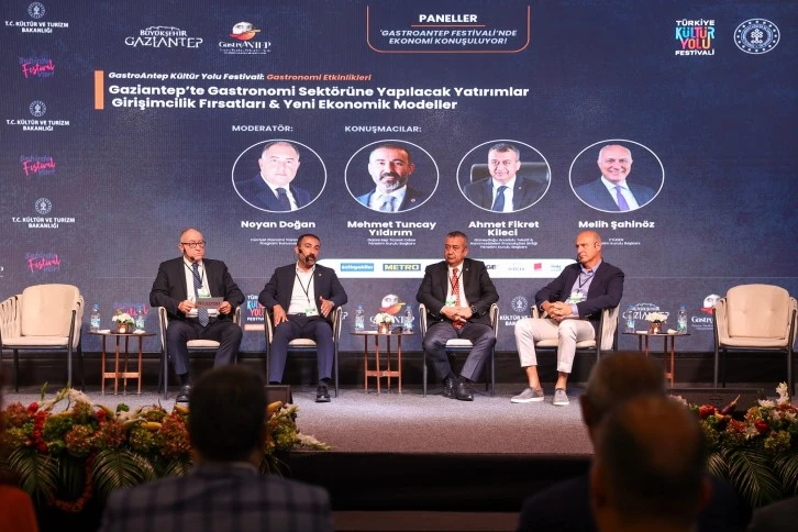 GASTROANTEP FESTİVALİ KAPSAMINDA İLK PANEL DÜZENLENDİ