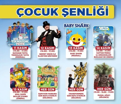 BAŞKAN TAHMAZOĞLU’NDAN ÇOCUK ŞENLİĞİNE DAVET