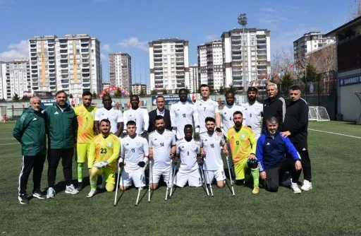 ŞAHİNBEY AMPUTE BİR ENGELİ DAHA AŞTI 2-1