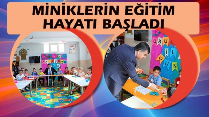 ŞEHİTKAMİLLİ MİNİKLERİN EĞİTİM HAYATI BAŞLADI