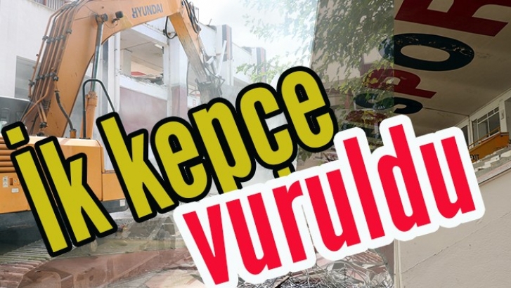 Millet bahçesi için ilk kepçe vuruldu 