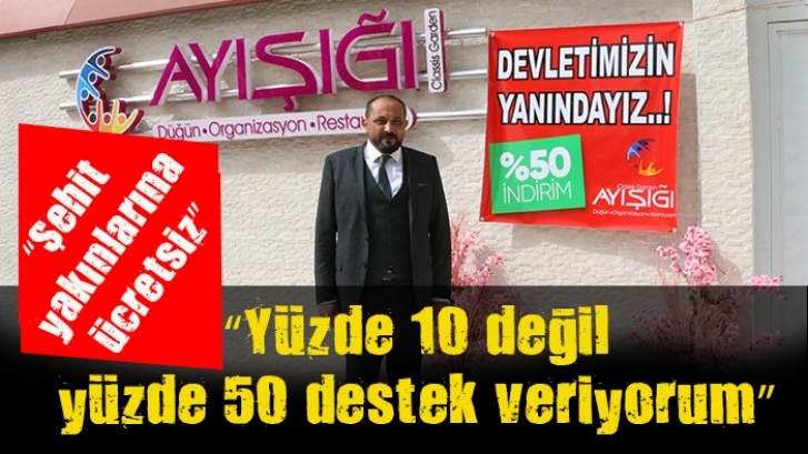 Enflasyonla topyekün mücadeleye yüzde 50 indirimle destek 