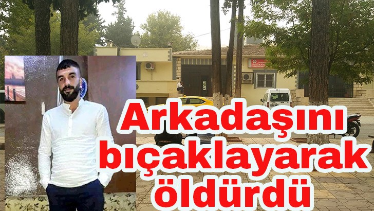 Arkadaşını bıçaklayarak öldürdü 