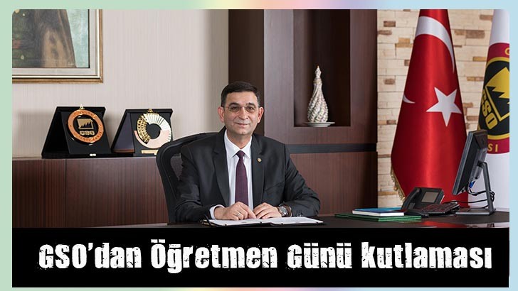  GSO'dan Öğretmen Günü kutlaması 