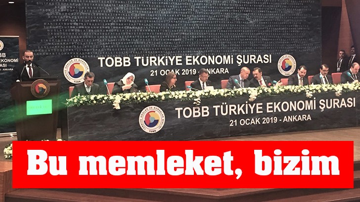 BAŞKAN YILDIRIM BÖLGENİN SESİ OLDU