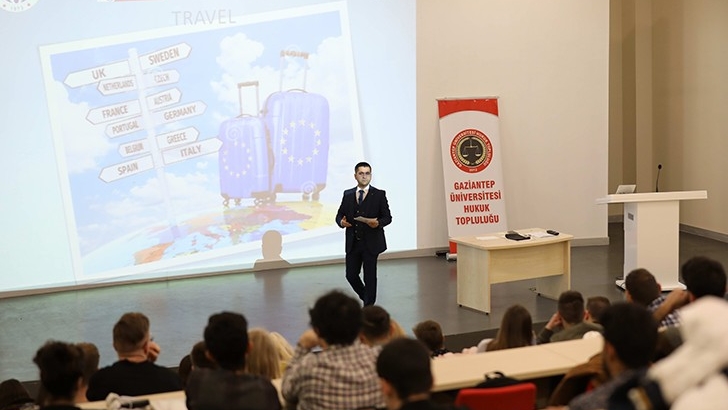 GAÜN’de Erasmus+ ve Youthpass sunumu yapıldı 