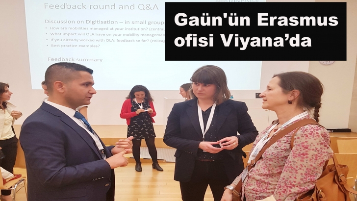 Gaün'ün Erasmus ofisi Viyana’da