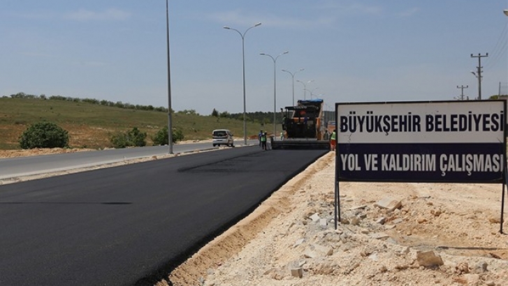 Mahraman yolunda asfalt çalışması tamamlandı