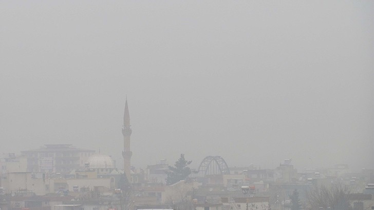 Araban’da sağanak yağış ve yoğun sis